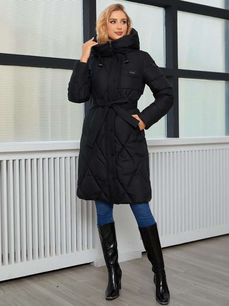 Cinemore Women's Winter Jacket Fashion Long Big Pocket Coat Women Brand High-quality Parka Windproof Warm Down Jackets 83516