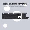 104 шт. Колпачки для клавиш с подсветкой, Силиконовый набор колпачков для механической клавиатуры, Бесшумные колпачки для механических клавиатур для механических клавиатур