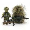 Military Building Blocks Soldier Figures Weapon Awm Moc Game Bricks Kids Toys
