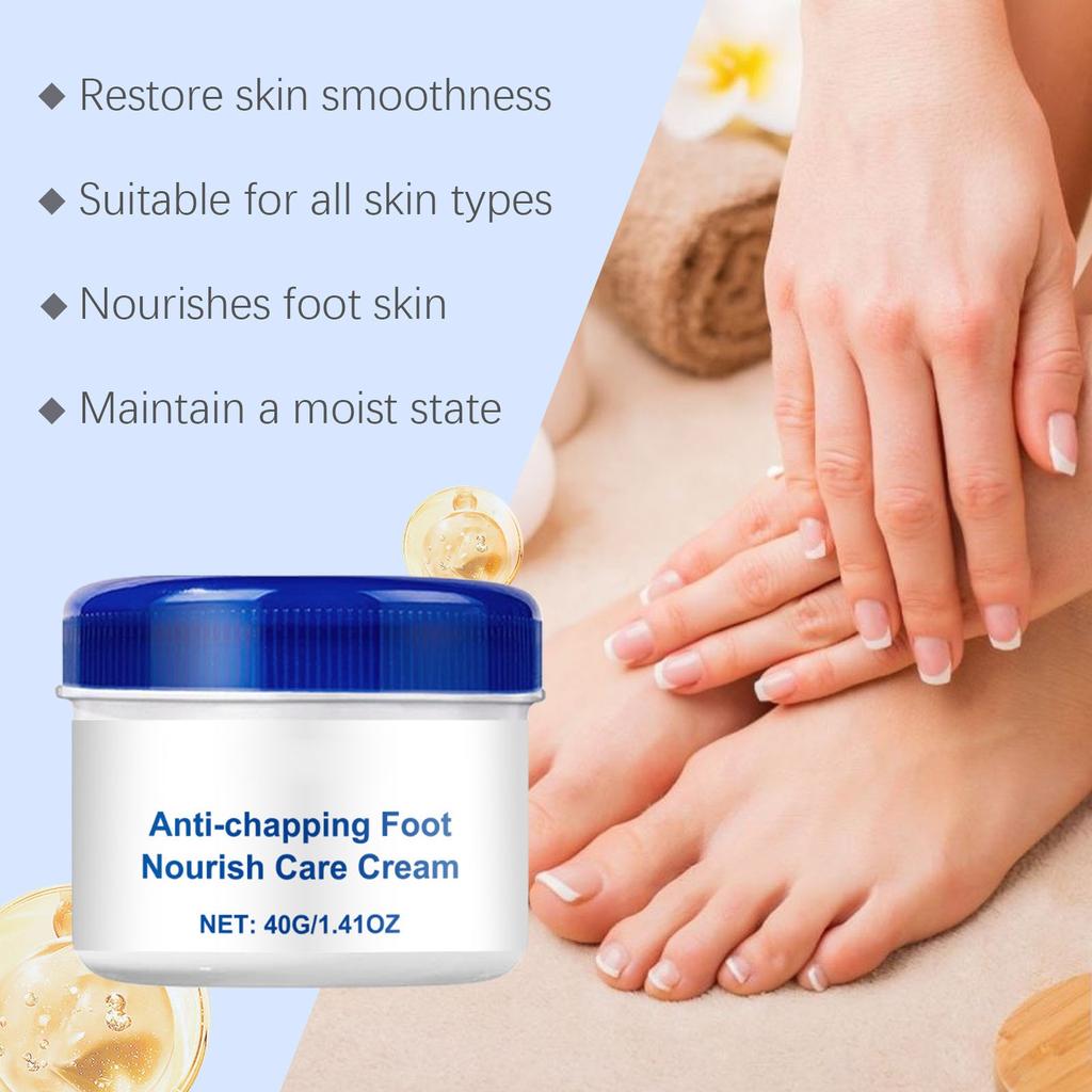 Nourishing Foot Care Cream, Moisturizing, Smooth, Nourishing, Non-sticky And Gentle Foot Care