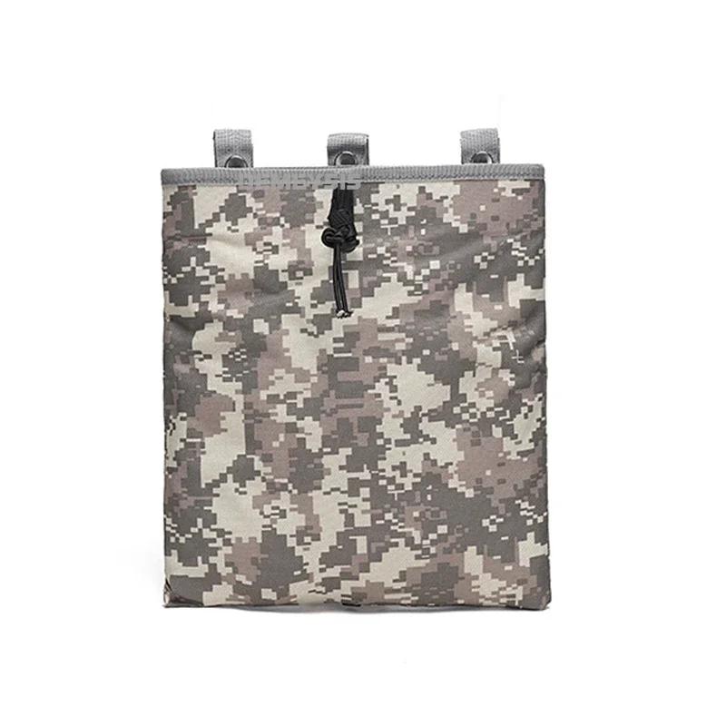 Molle Dump Magazine Pouch Mag Drop Pouches Hunting CS Gun Ammo EDC Bag Recycling Storage Bag