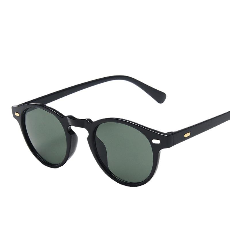 Ретро Мода Том Круглый Стиль Солнцезащитные Очки Мужские Винтажные Женские Дизайнерские Солнцезащитные Очки Мужские Женские Uv400