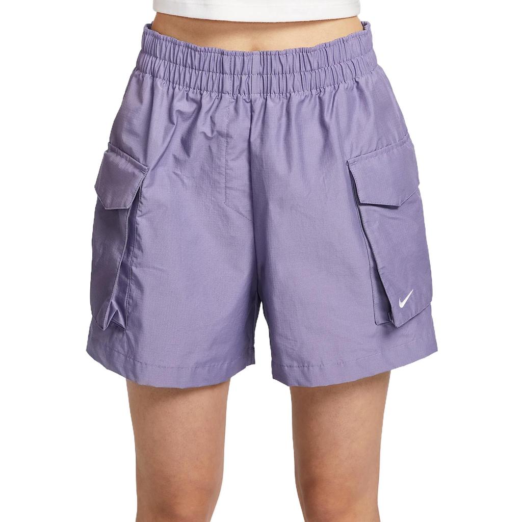 Nike Спортивные шорты-карго женские, мягкий фиолетовый, HM6983-527