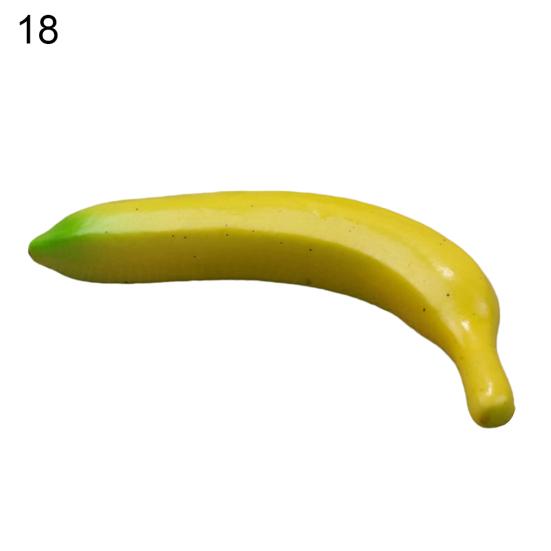 Искусственные фрукты, банан, апельсин, лимон, реалистичная фотография, реквизит для домашнего декора