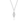DIAMOMO White Necklace 42cm
