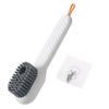 Shoe Brush, Shoe Cleaning Brush, Press-type Laundry Brush, Shoe Cleaning Brush for Indoor Shoes, Sneaker Brush, Clothes Brush, Detergent Holder, Won't
