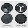 AABIC1 3D 188mm Front Grille Star Logo Emblem Badge For Mercedes-Benz C Class 2014-2018 GLC Car Emblems1