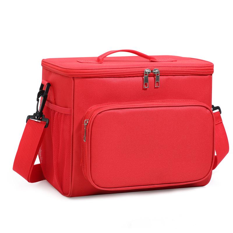 Портативная термосумка для ланча из ткани Оксфорд - Ручная и плечевая переноска, Идеально подходит для пикников и использования на открытом воздухе