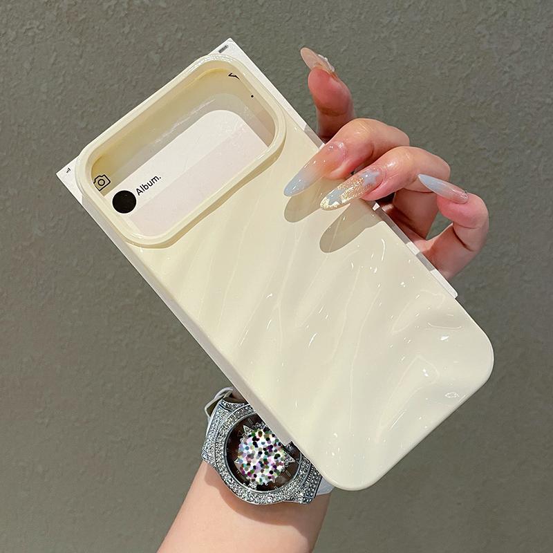 3D Текстура Кудрявая Волнистая Чехол для Телефона Для Для Iphone 17 Air 16 1 14 Plus 13 Pro Max Мягкий Ударопрочный Задняя Крышка Телефона