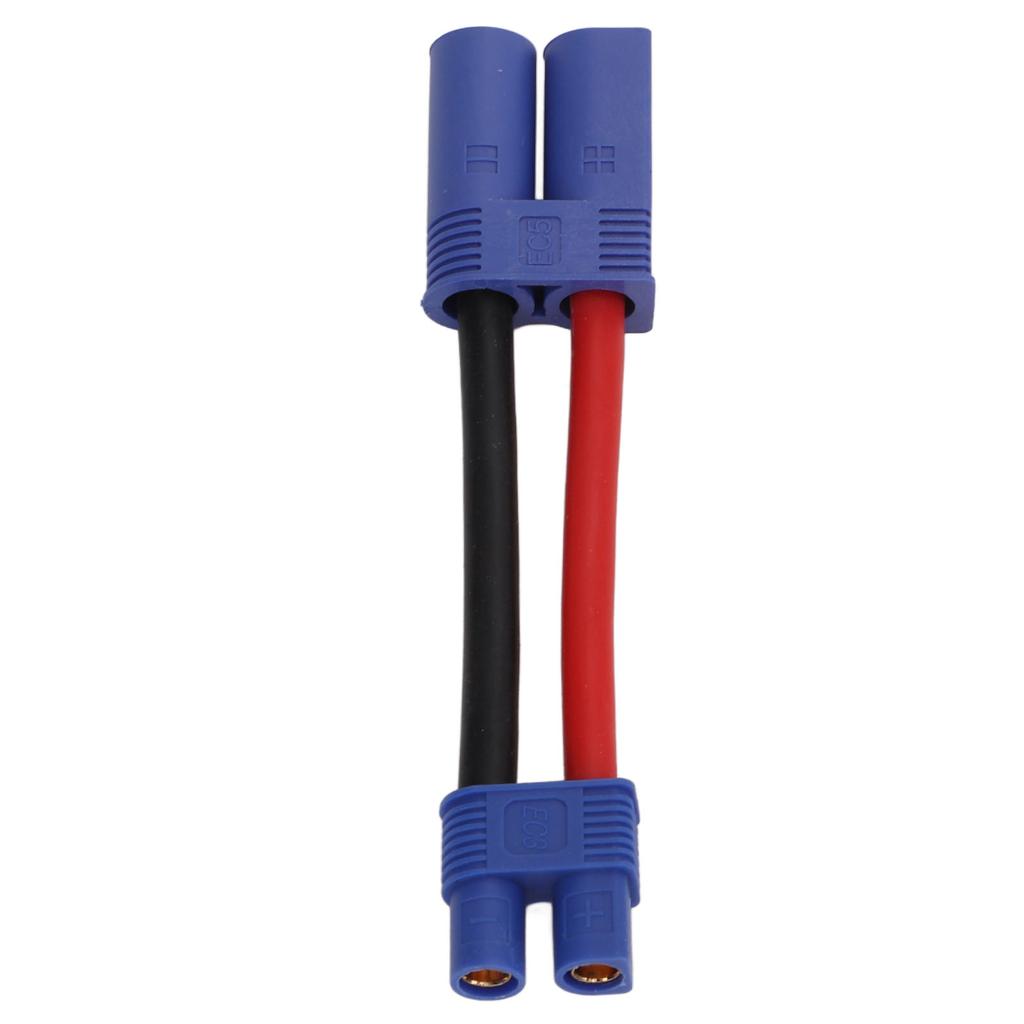 Кабель EC5 - EC3 длиной около 3,5 дюйма, 12AWG, безопасный, мягкий, устойчивый к коррозии, прочный и долговечный