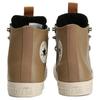Converse Chuck Taylor All Star Leather Vintage Casual Slip-resistant Lightweight High-top Sneakers Unisex White and Brown
