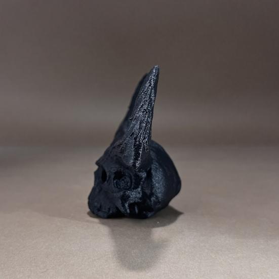 Гигантская фигурка черепа, напечатанная на 3D-принтере, Готическая огненная гигантская статуя черепа, Скульптура черепа для Хэллоуина, для украшения дома