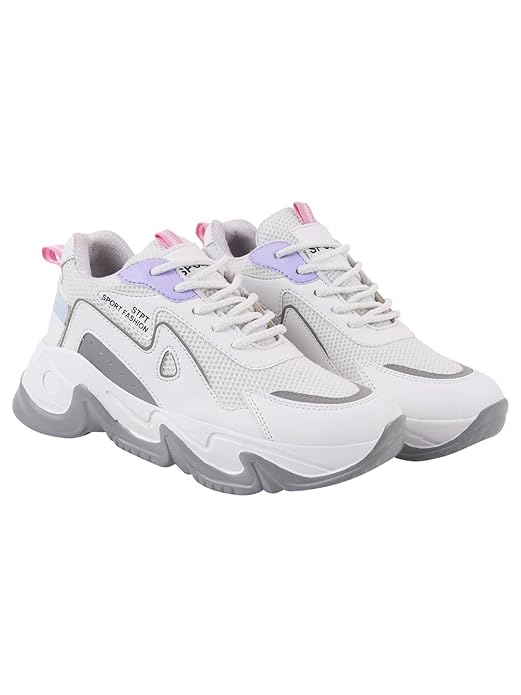Женские кроссовки Shoetopia на шнуровке
