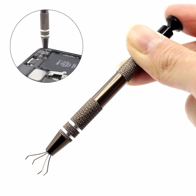 Прецизионные детали Grabber IC Chip Компоненты Catcher Зажимной зажим Инструменты для подбора инструментов Четыре когтя Дизайн Ремонтный инструмент