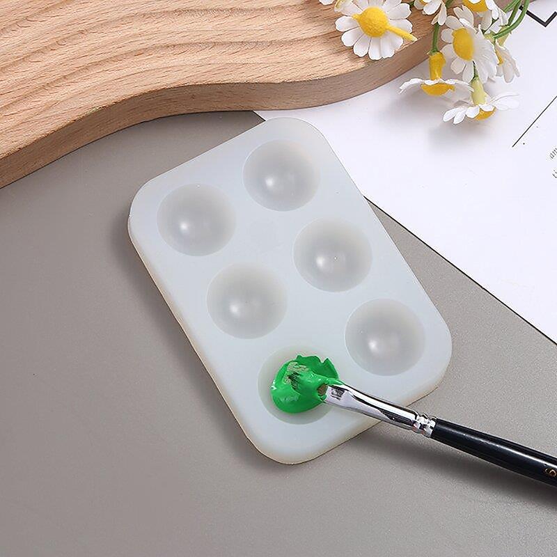 1Pcs Lash Lift Brow Tint Silicone Palette Eyebrow Lamination Reusable Rectangle Color Mixing Tray Silicone Diy