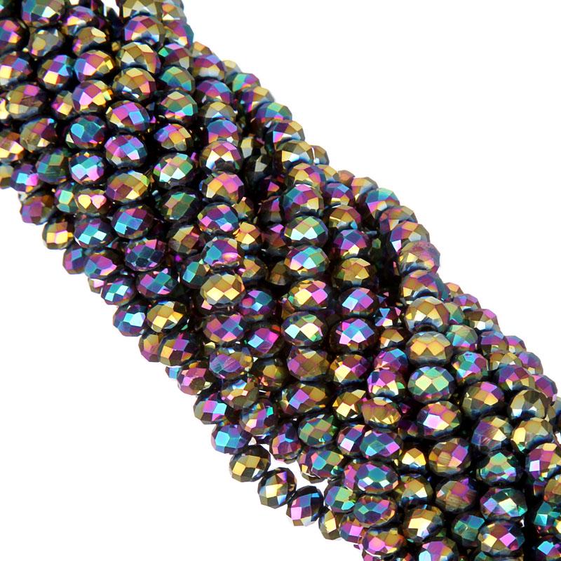 Crystal Glass Necklace Bracelet DIY Crafts Wholesale Hot Sale 6mm 100PCS For Jewelry Making Spacer Loose Beads Beads