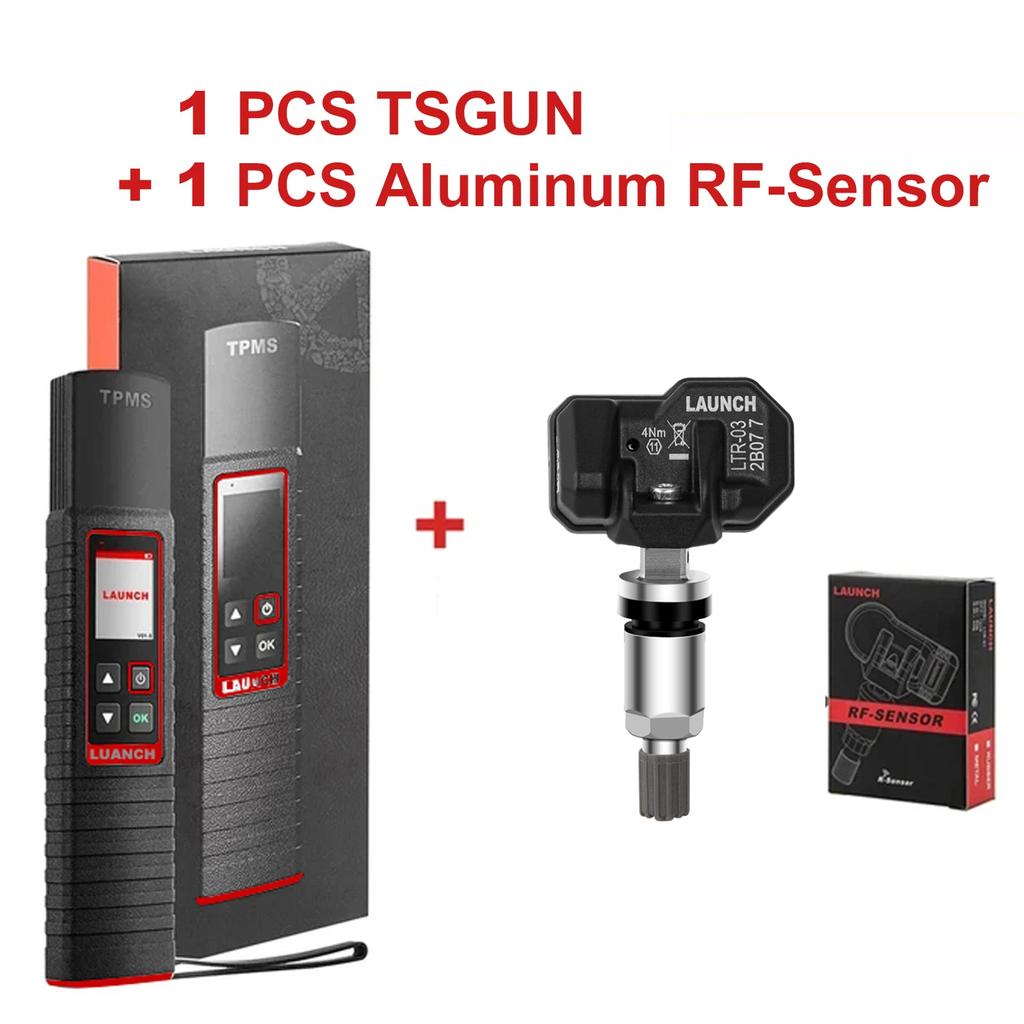 Launch X431 TSGUN TPMS 315/433 МГц 2-в-1 RF-сенсор X-431 TSGUN Детектор датчика давления в шинах автомобиля Инструмент для программирования и диагностики