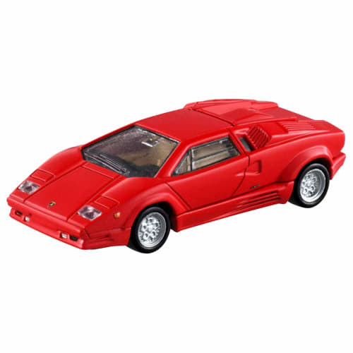 TAKARA TOMY "Tomica Premium 12 Lamborghini Countach 25th Anniversary" Mini Car Toy Ages 6+ Boxed Passes Toy Safety Standards ST Mark Certification TOM