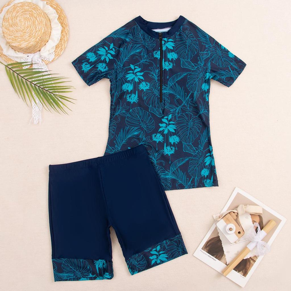 European & American Fashion Plus Size Bikini - Fresh Split Women's Swimwear