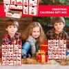 Christmas Gift Countdown Calendar Gift Box Countdown Candy Box