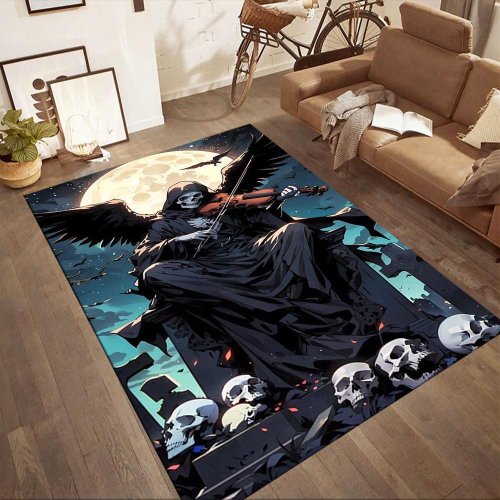 Satanic Symbolism Artwork Floor Mats for Living Room, Bedroom and Room Decoration Are Suitable for Gifts.