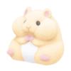 Capsule Toys Kawaii Fatty Milky Hamster Flocking Plush Dolls  Gashapon Toys