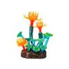 Colorful Fluorescent Silicone Coral Tree for Fish Tank Landscaping