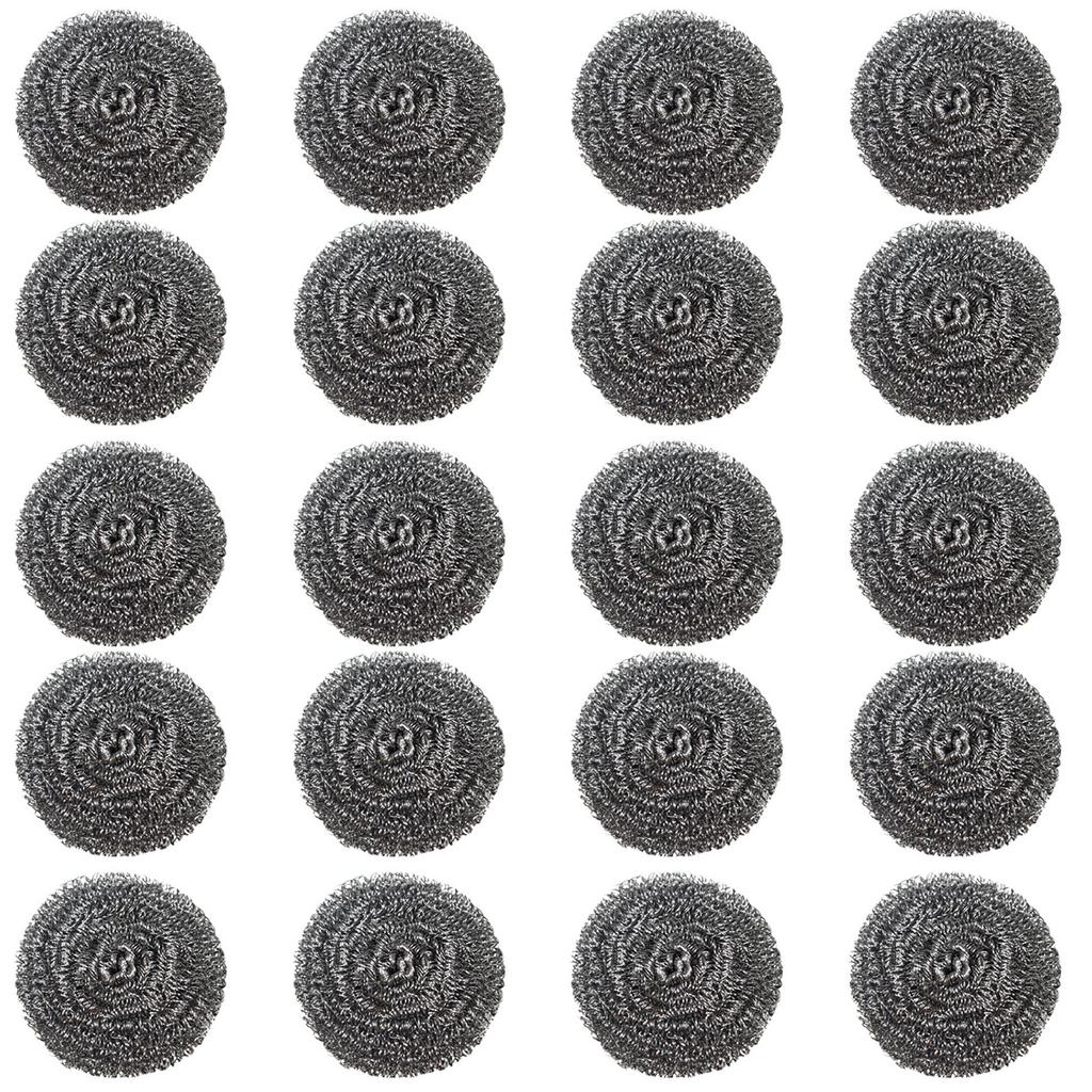 Steel Wire Cleaning Ball Brushes Household Cleaning Products Dishwashing Sponges with Wire Kitchen Tools Remove Rust and Burnt