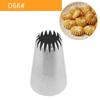 20 Styles Stainless Steel Medium Cream Icing Piping Nozzles Cake Cookie Pastry Tips DIY Decorating Tools Kitchen Utensils