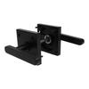 Child And Pet Safety Feature Aluminum Barn Door Latch Double-Sided Door Latch