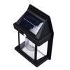 Outdoor Solar Tungsten Wall Light 1800mAh Waterproof Motion Sensing Exterior Wall Mount Lighting