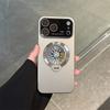 Магнитный чехол с вращающимся гироскопическим кронштейном для iPhone 17 16 15 Plus 12 13 14 Pro Max 17 Air Magsafe Stand, защита объектива.