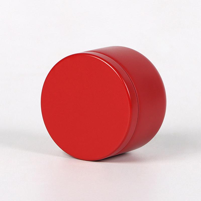 Портативная однотонная мини-жестяная коробка для чая, герметичная банка, упаковочная коробка, ювелирные изделия, конфеты, маленькая банка для хранения, монет, сережек, наушников, подарочный футляр