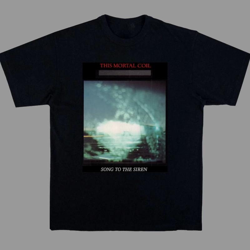 Британская независимая группа This Mortal Coil Футболка 4AD Dark Cocteau Twins