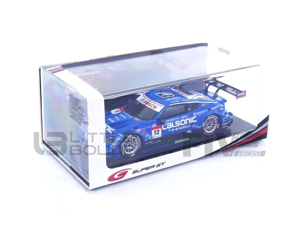 Spark Calsonic Impul Z 2022 Super GT GT500 Series Champion Kazutaka Baguette 1/43 #12 Hiramine/B.