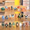 24 шт./набор Итальянский маразм Тунг Тунг Сахур Акула Тралалеро Тралала Экшн-фигурки Бомбардиро Крокодило Шимпанзини Бананини Игрушка