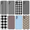 Black White Plaid Zebra Case For Samsung A04 A21 A30 A50 A52 S A13 A14 A22 A23 A32 A53 A73 5G A11 A12 A31 A33 A51 A70 A71 A72