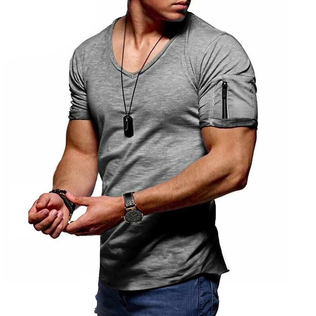 Мужская новая модная футболка без рукавов, летняя повседневная спортивная мужская рубашка для фитнеса с короткими рукавами