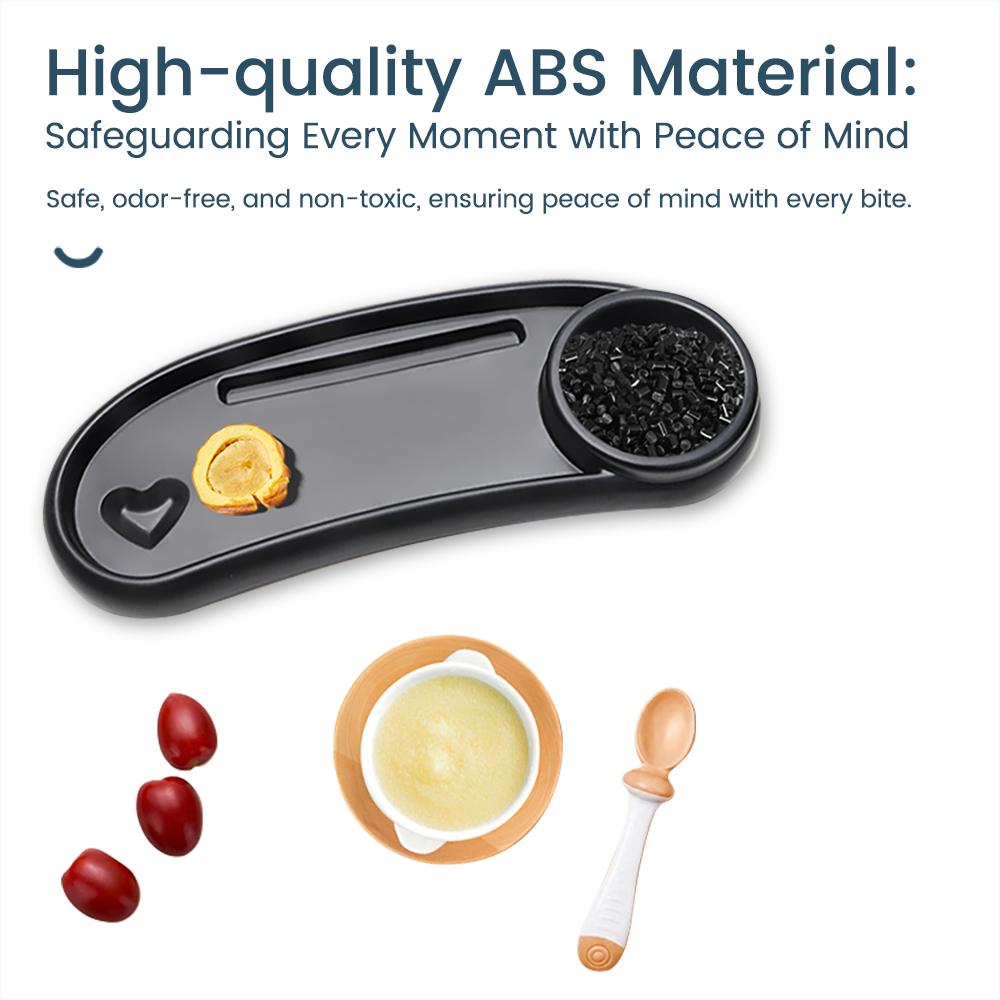 3-in-1 Universal Stroller Snack Tray Adjustable Cup Holder Phone Slot Compatible with Most Strollers Multifunctional Travel