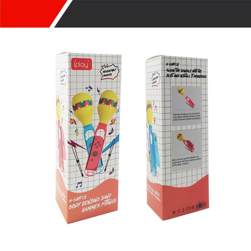 Left and Right Sandhammer Game Grip Comfortable Hand Holder Grap for Switch OLED