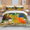 10 Sizes Cute Goldfish Bedding Set Custom Kids Boys Teens Video Game Duvet Cover For Youth New Game Controller Bedspread