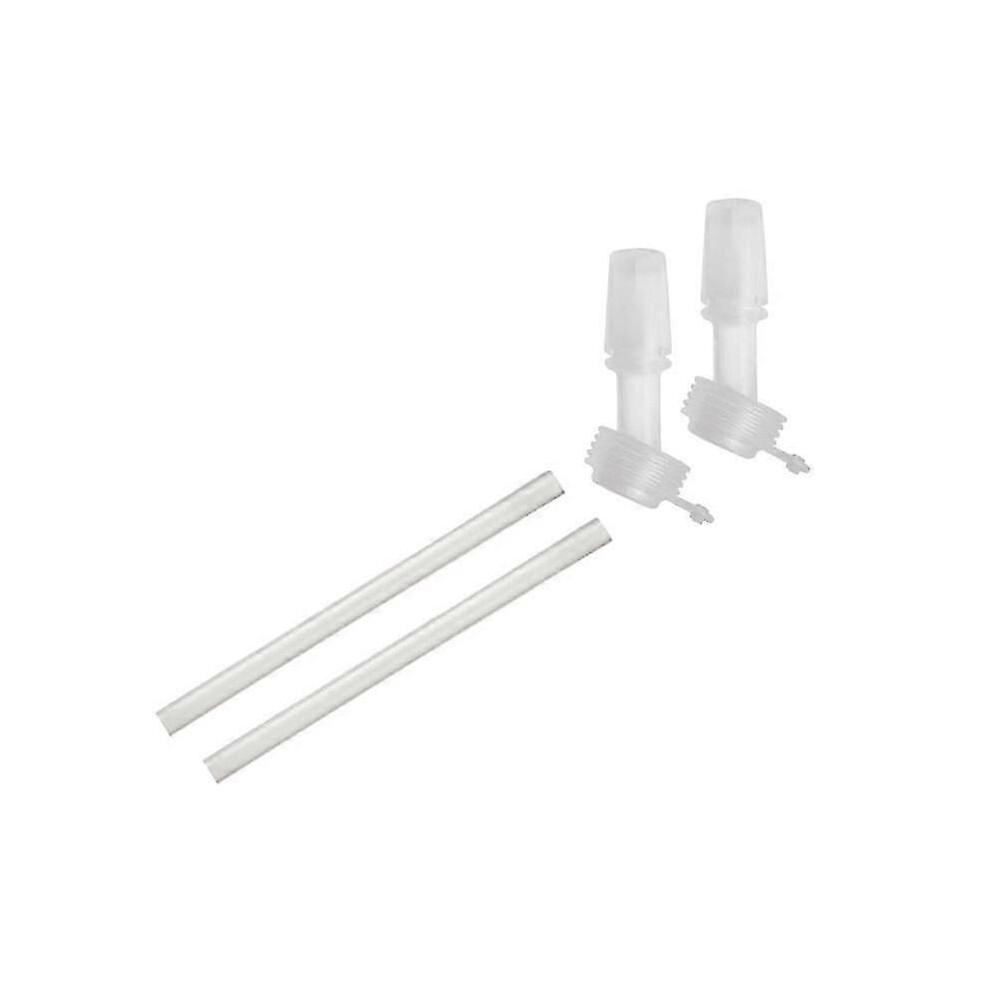 2x Camelbak Kids Bite Valves with Straws - Easy Clean, Stain Resistant