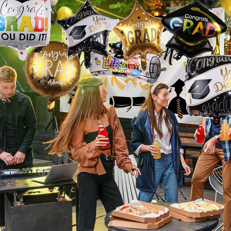 Поздравляем выпускной шар из мультфильма, выпускной шар из алюминиевой пленки для классной вечеринки