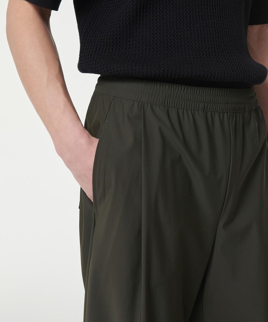 MUSINSA STANDARD Cooling Loose Tapered Elastic Waist Pants [Khaki]