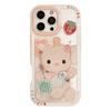 Three-dimensional Chef Small Animal Suitable for IPhone 16 Apple 15 Mobile Phone Case 14 ProMax Cartoon 12 Acrylic 11