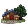 Micro Landscape House Figurine Resin Village Hut Ornament Bonsai Decoration for Home Gardening