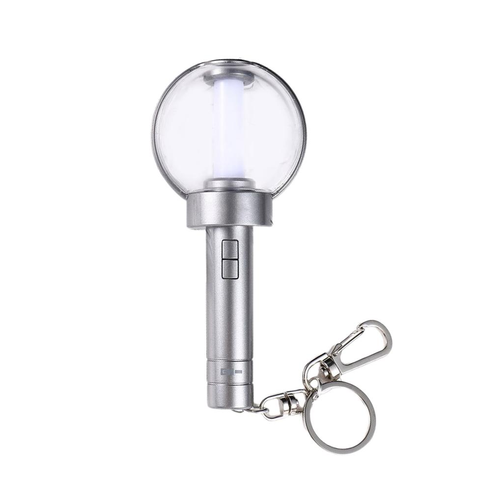 Compact Supporter Keychain With Vibrant LED Lights Perfect For Fans At Concerts Sports Events And Parties