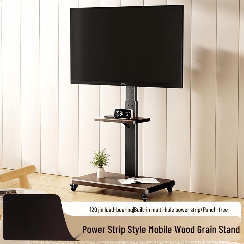 Mobile Floor TV Stand for 32-86 Inch TVs