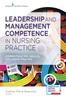 The Leadership and Management Competence In Nursing Practice : Competencies, Skills, Decision-Making Book