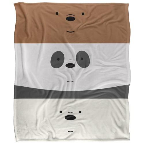 We Bare Bears Silky Stack Supersoft Blanket
